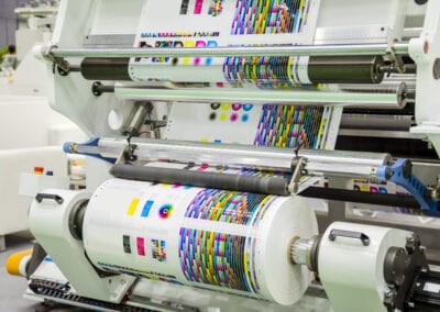 Macchine da stampa a colori settore stampa